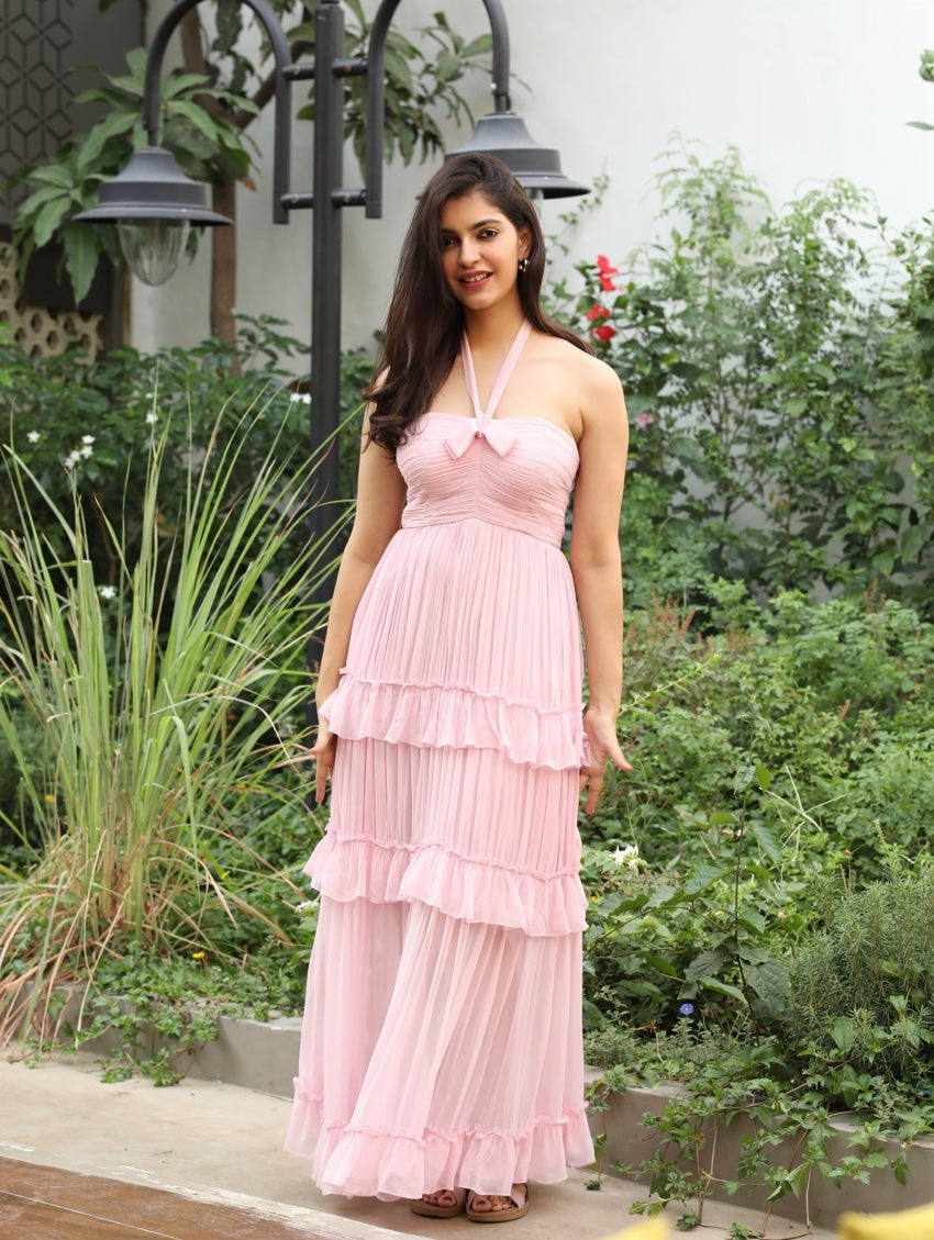 Blush Pink Derby dress – Ewoke Studio