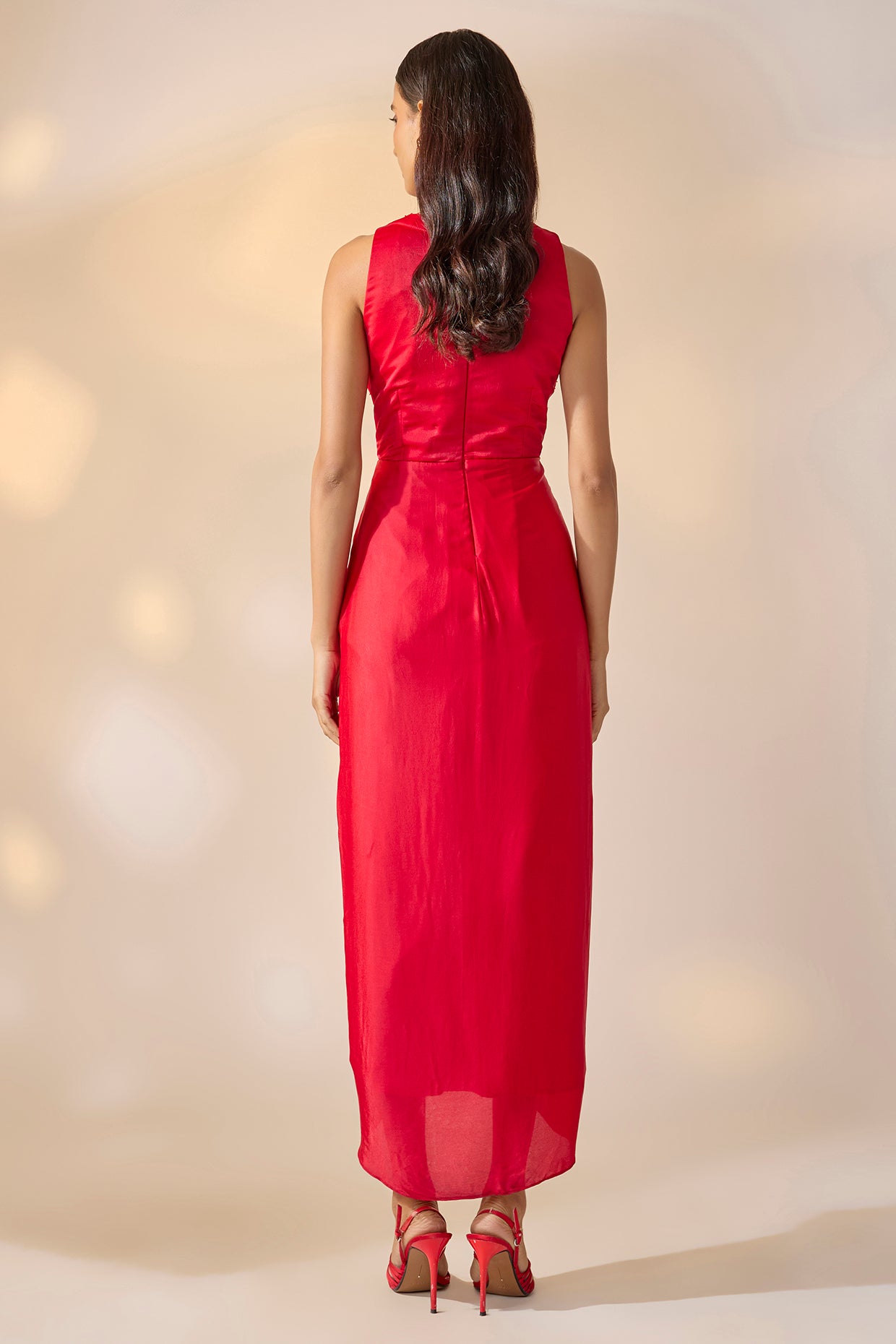 Scarlet Hour Drape Dress