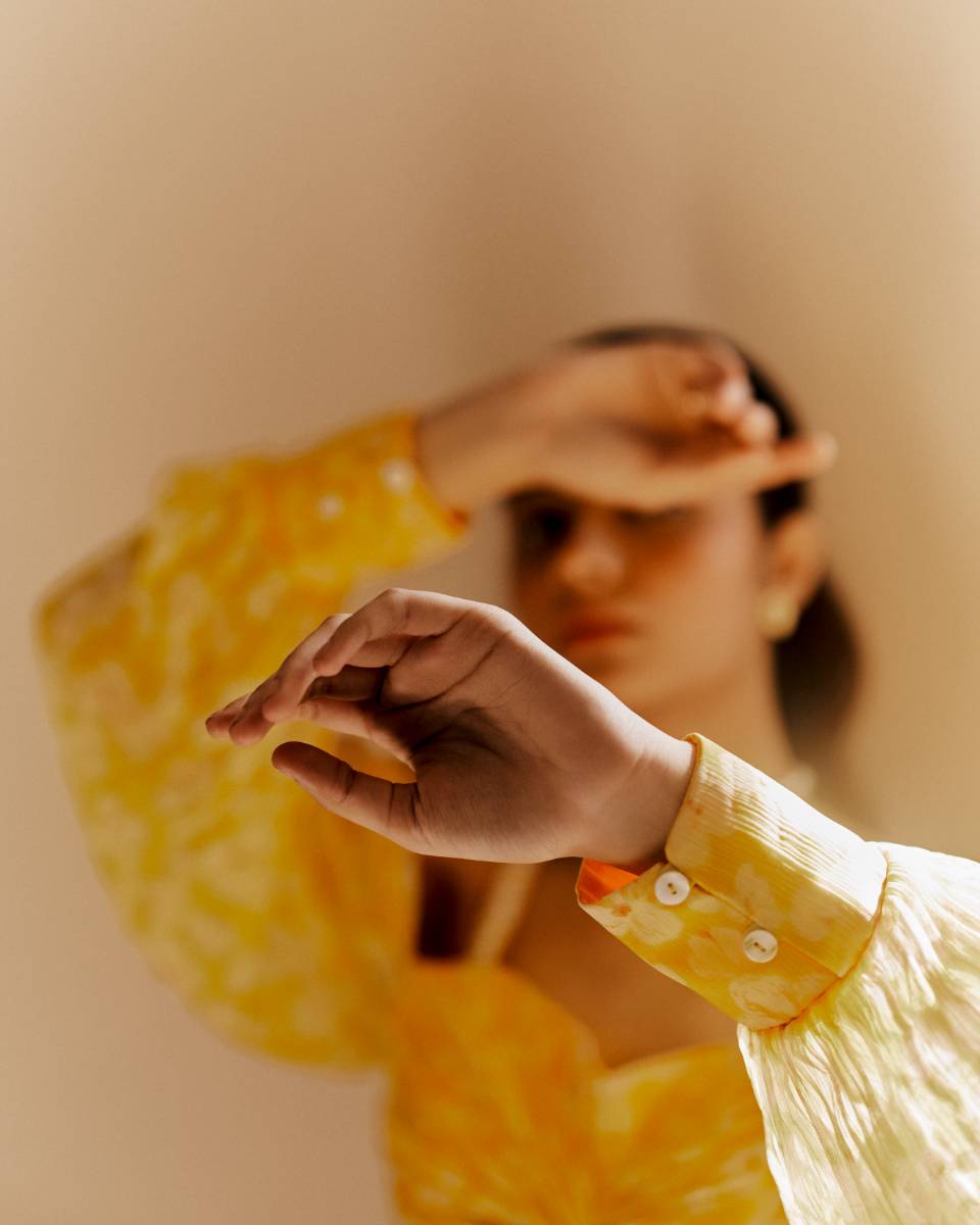 Petal Haze Bemberg Lehenga Set