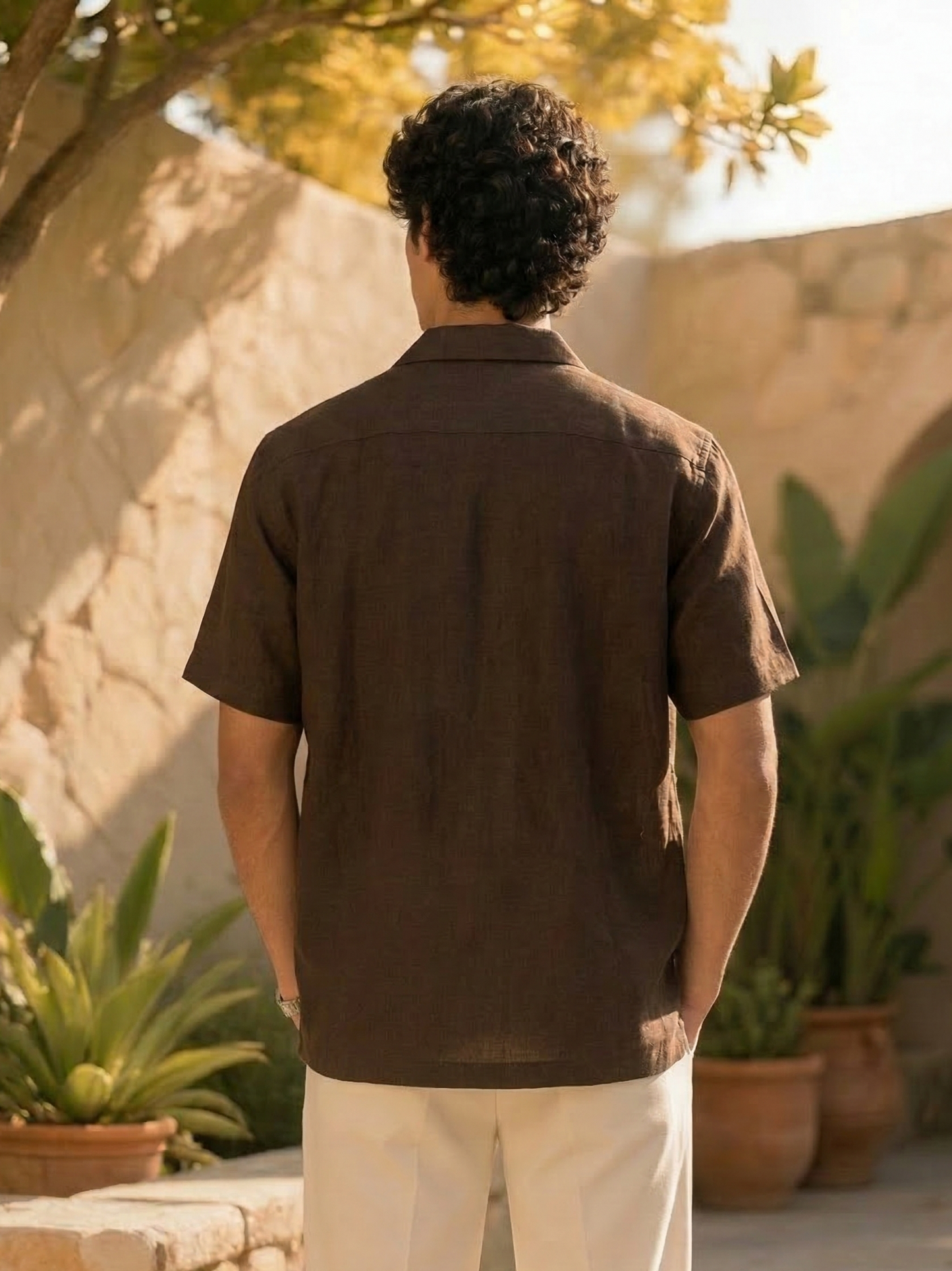 Driftline Embroidered Hemp Shirt