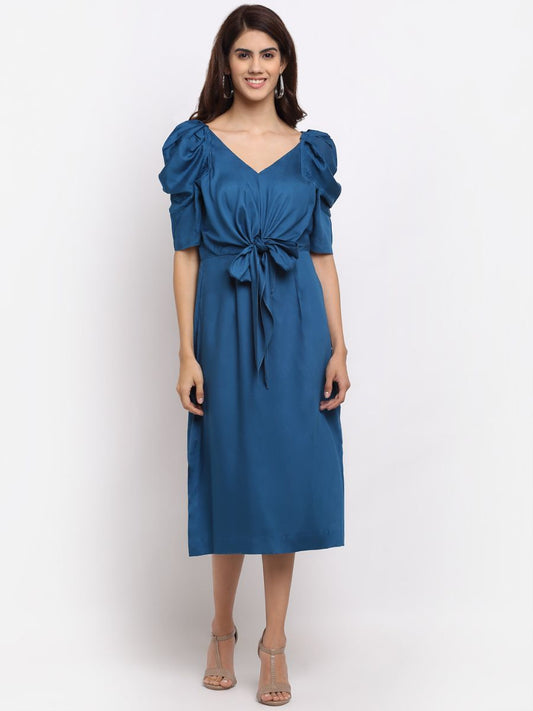 Viola Tencel Knot Dress