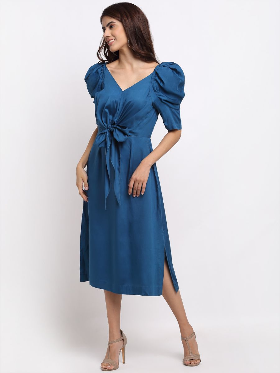 Viola Tencel Knot Dress