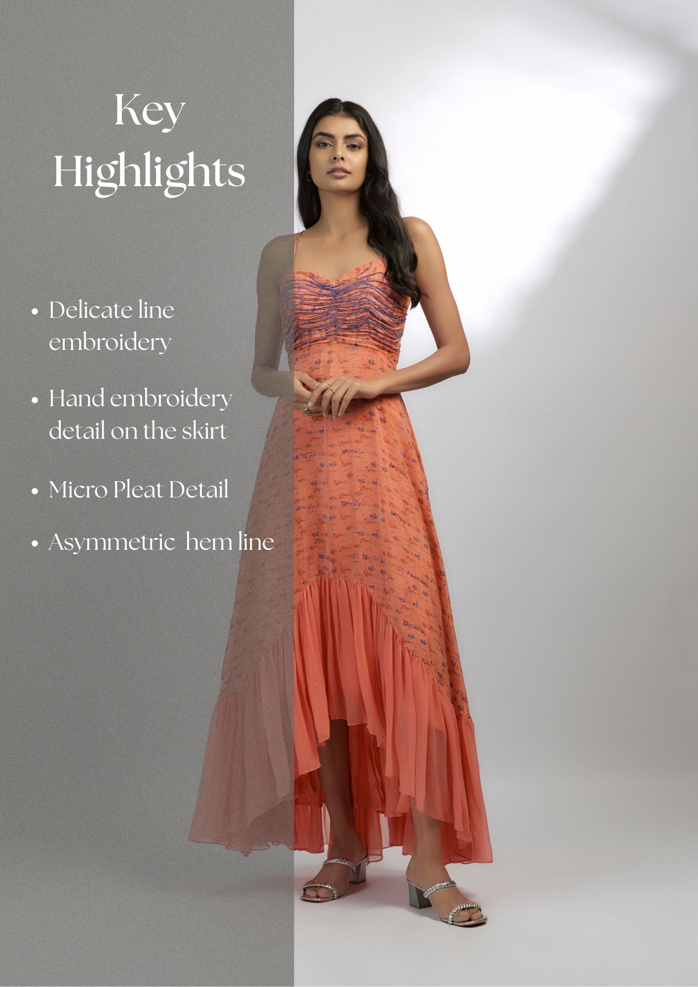 Aara Ruffle Dress