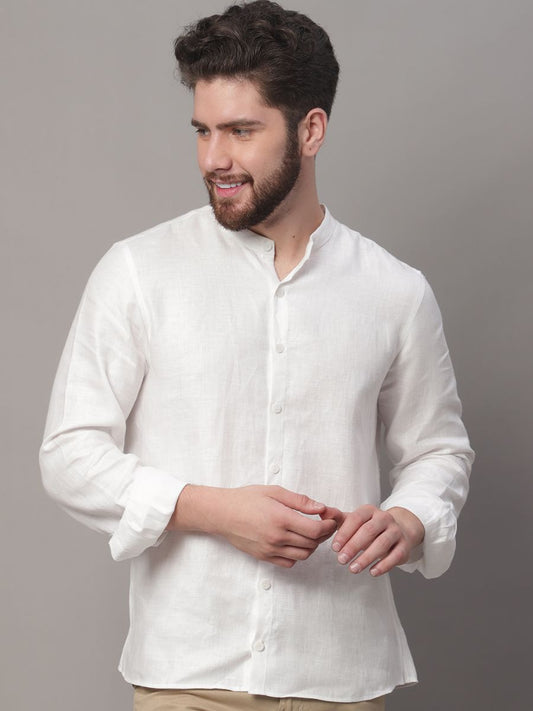 Classic white hemp shirt