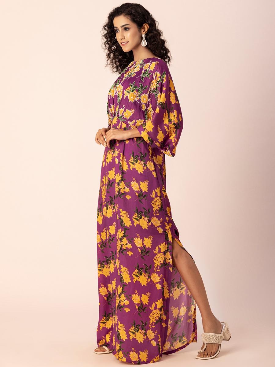 Purple Bloom Maxi