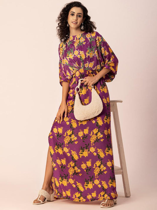 Purple Bloom Maxi