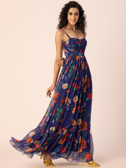 Whimsilace Corset Maxi Dress