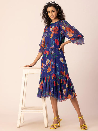 Whimsilace Midi Dress