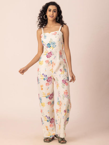 Petal Pop Hemp Jumpsuit