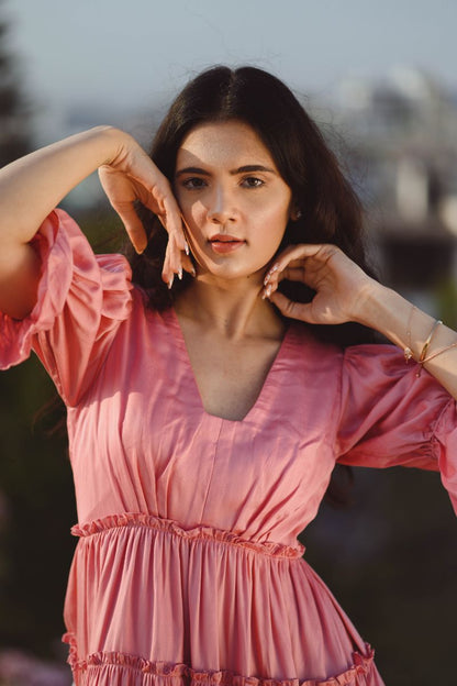 Blush Pink Day Dress