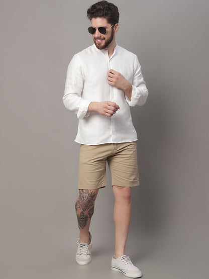 Classic white hemp shirt