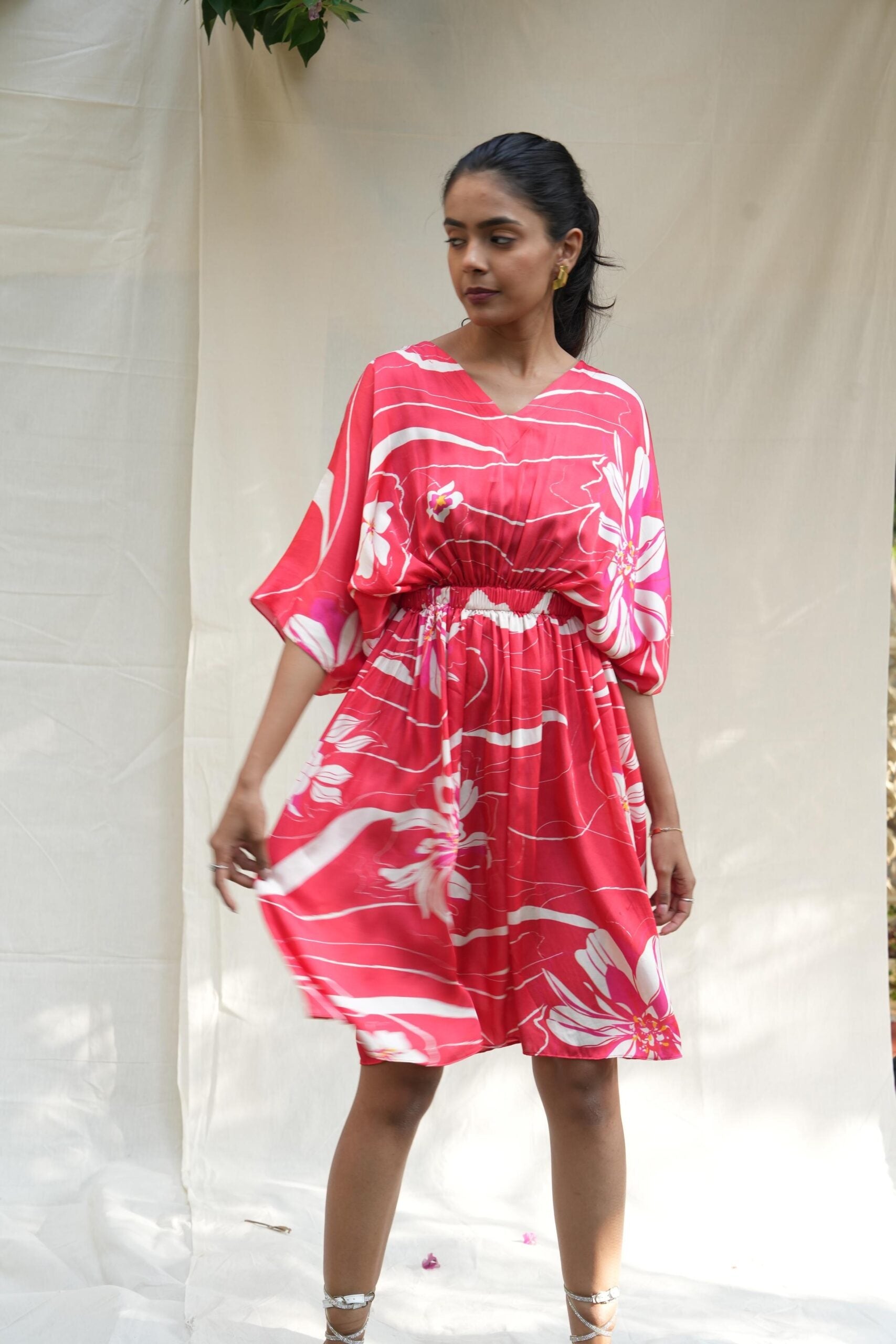 Wave Kaftan Dress