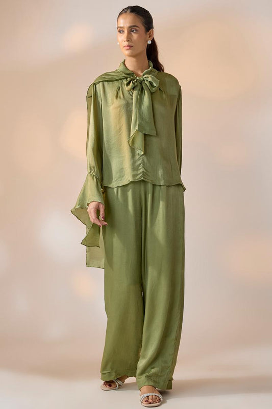 Olive Green Coord Set