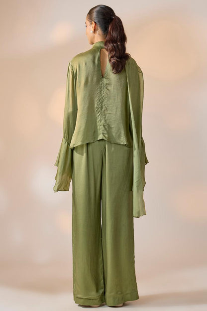 Olive Green Coord Set