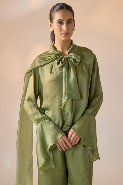 Olive Green Coord Set