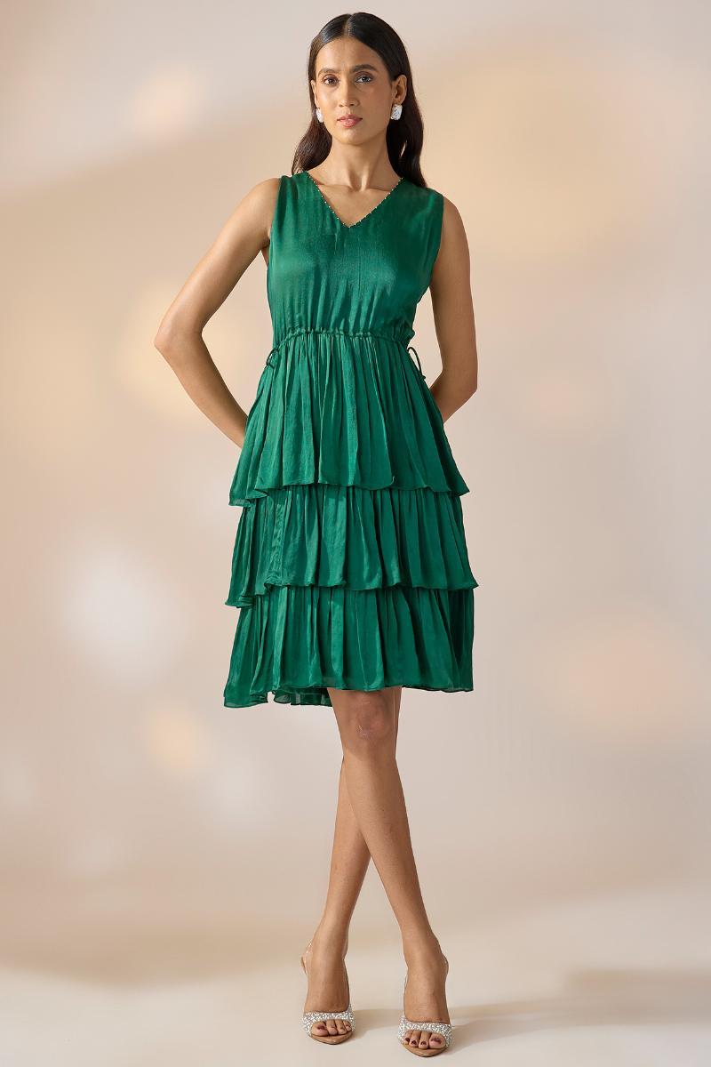 Green Tier Dress