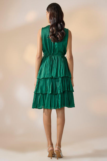 Green Tier Dress