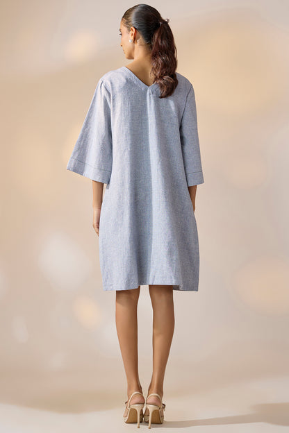 Blue Shift Dress