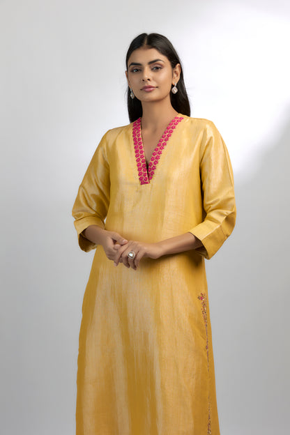 Yellow Kurta Set