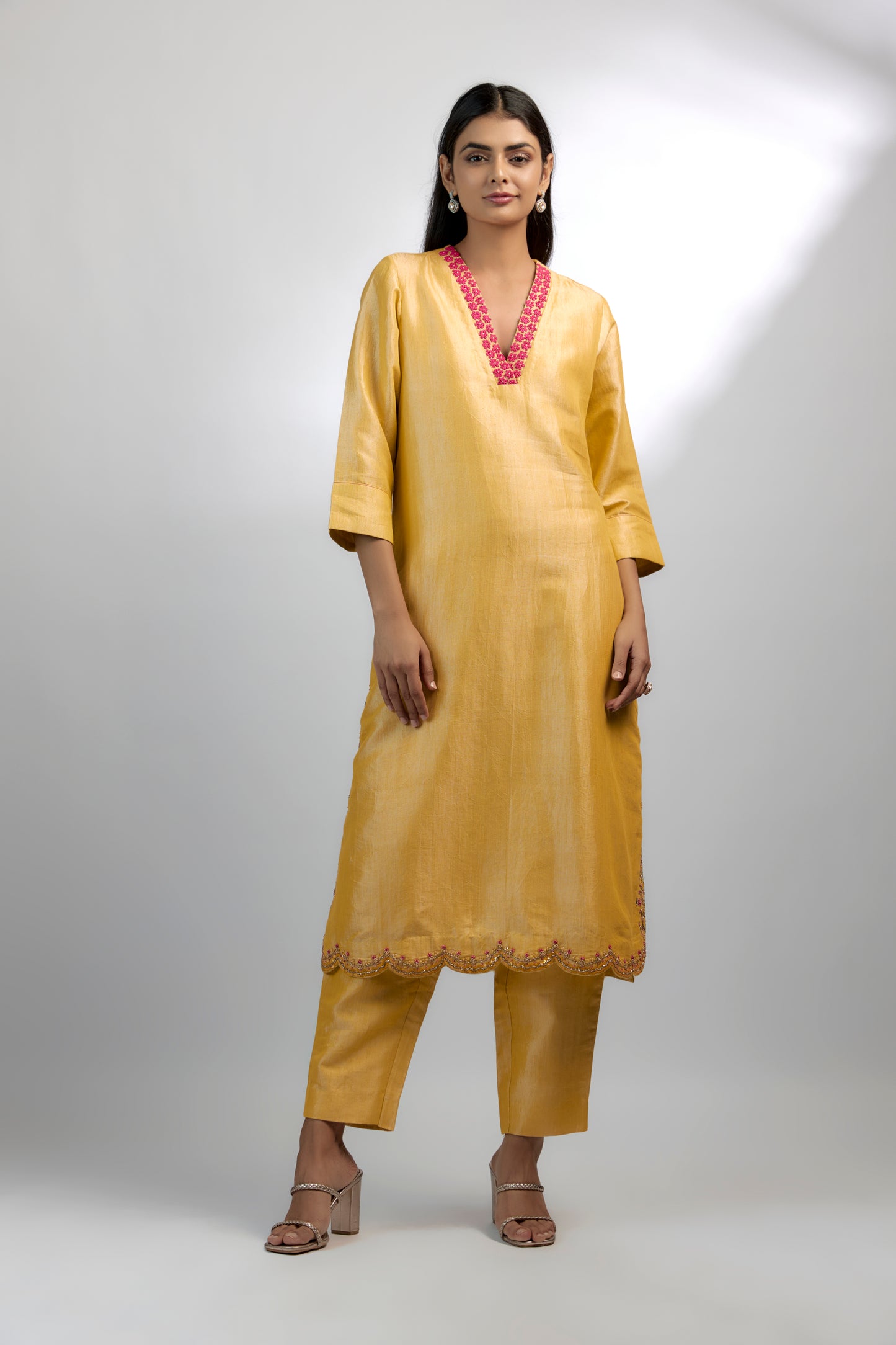 Yellow Kurta Set