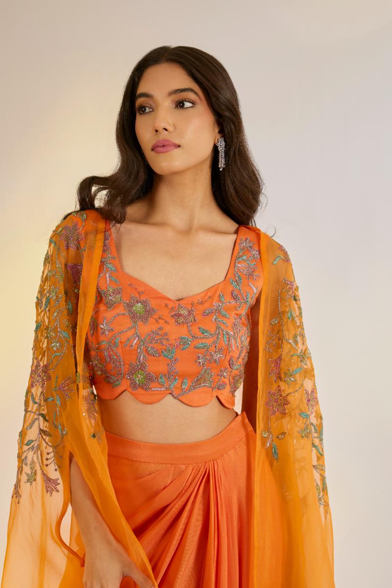 Orange Cape Set