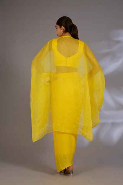 Yellow Cape Set
