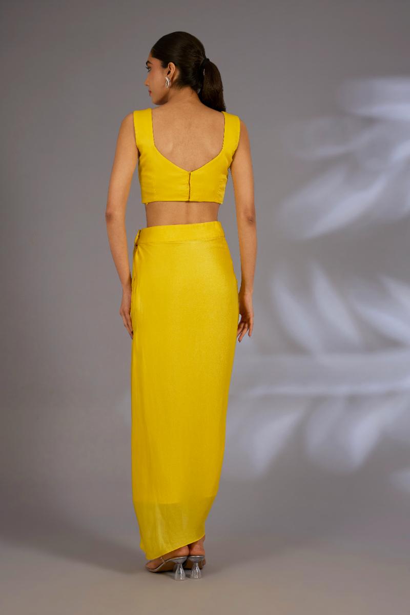 Yellow Cape Set
