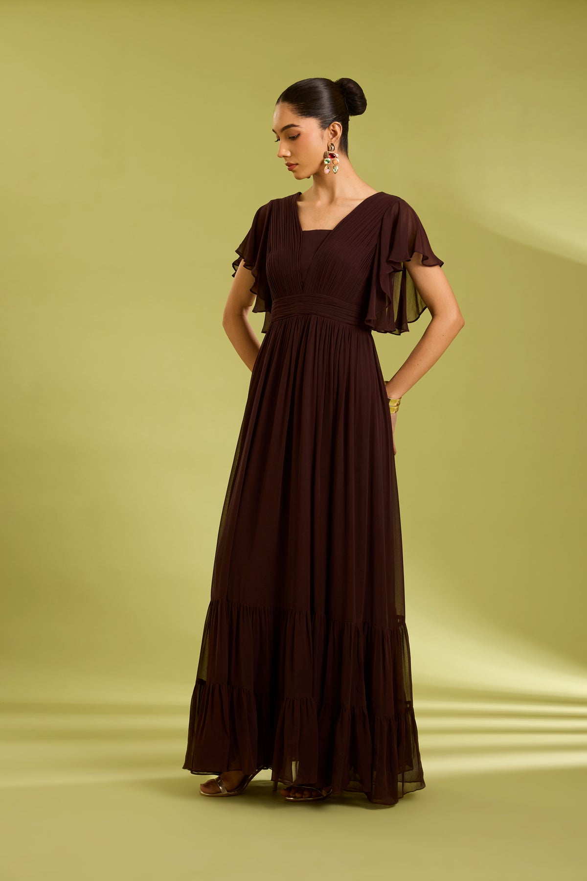 Brown Evening Gown