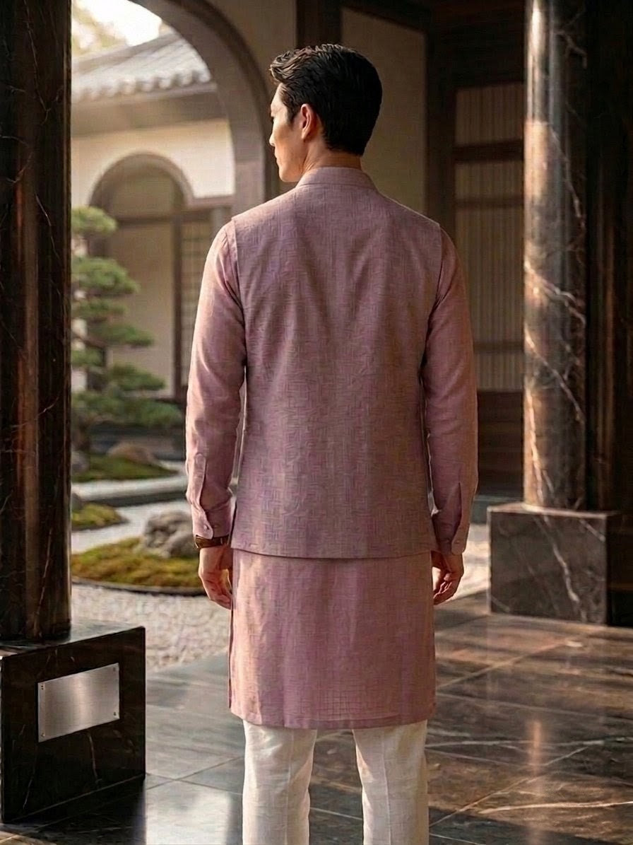 Kurta and Jacket Men's Set
