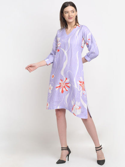 Hemp Wave Print Tunic