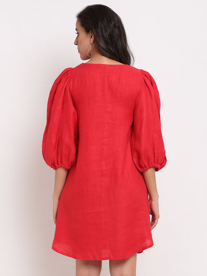 Red Tent Dress