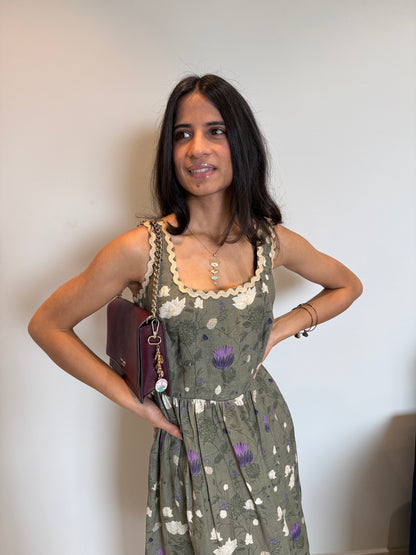 Green Hemp Dress