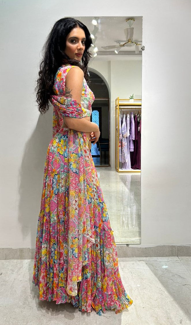 Printed Lehenga