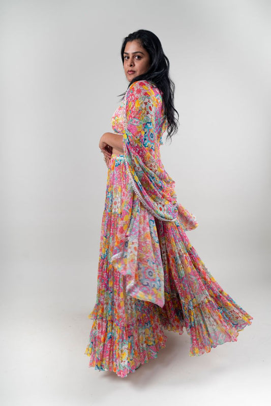 Printed Lehenga