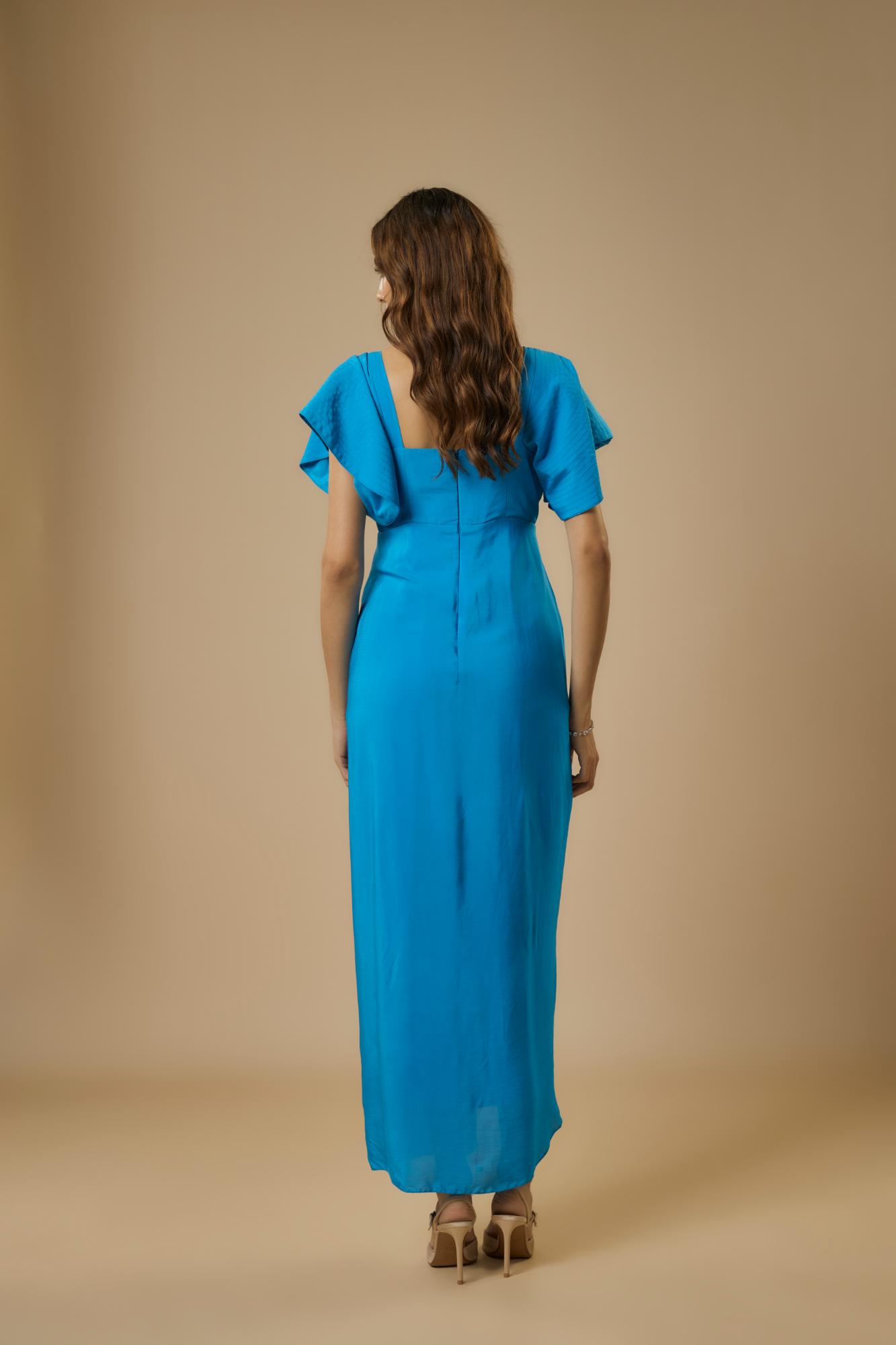 Lyra Dress: Candy Blue