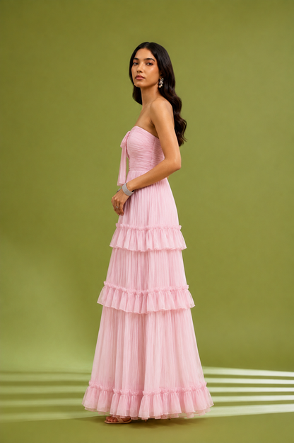 Pink Derby dress