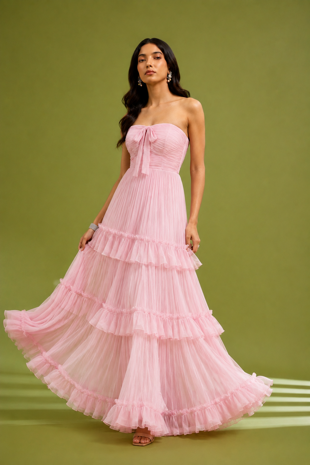 Pink Derby dress