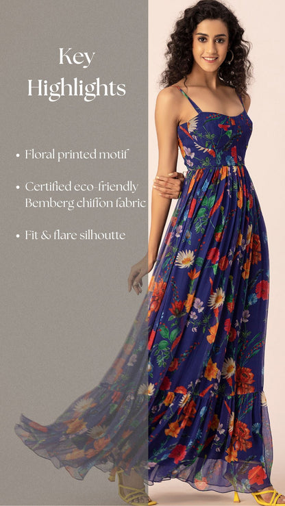 Whimsilace Corset Maxi Dress