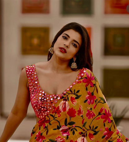 Mirror Embroidered Lehenga