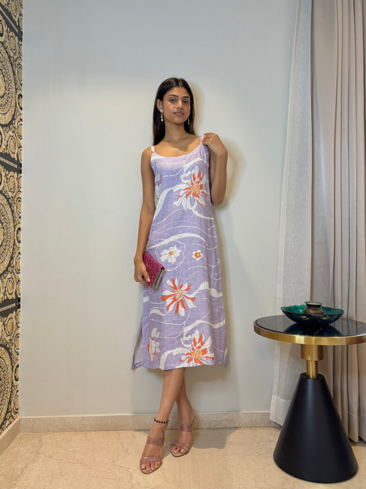 Lilac Wave Dress