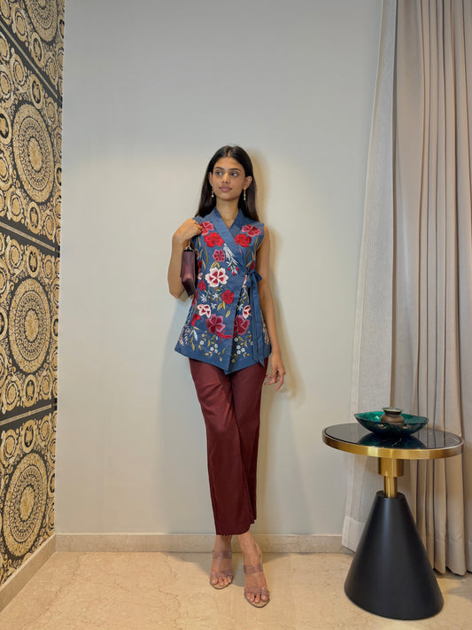 Tie-up Waistcoat