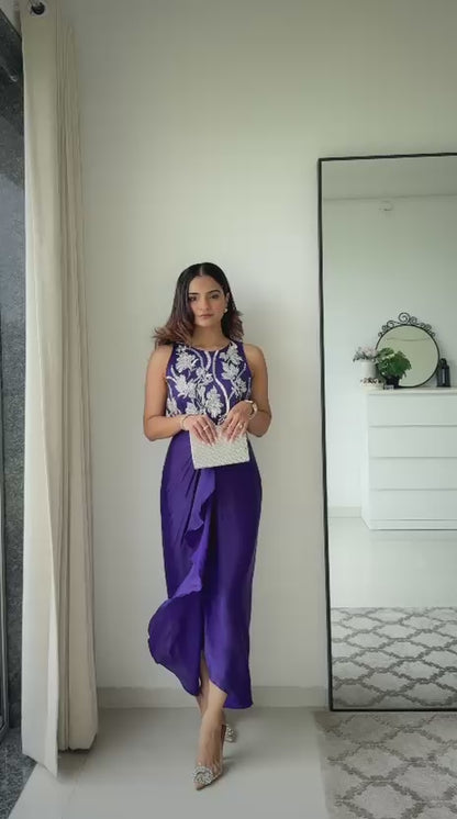 Tara Draped Gown